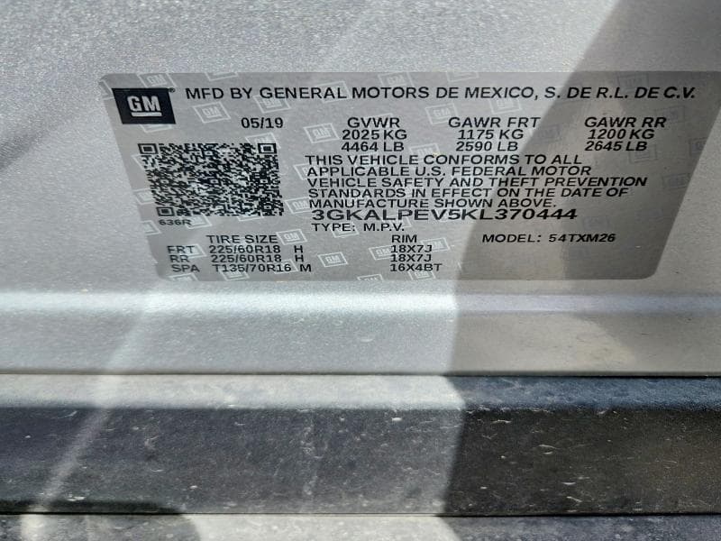 2019 GMC TERRAIN SLT 13