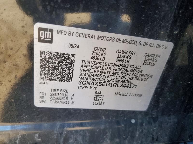 2024 CHEVROLET EQUINOX LS LS 13