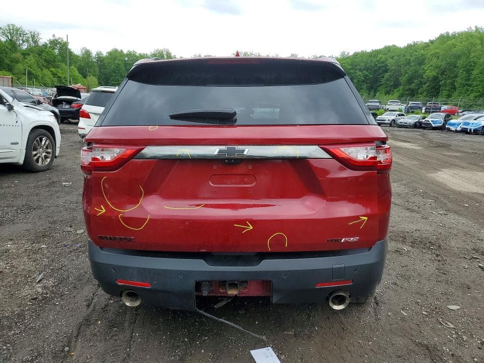 2021 CHEVROLET TRAVERSE RS 6