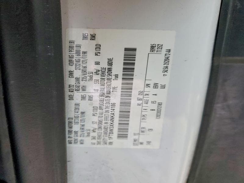 2022 FORD TRANSIT T-350 13