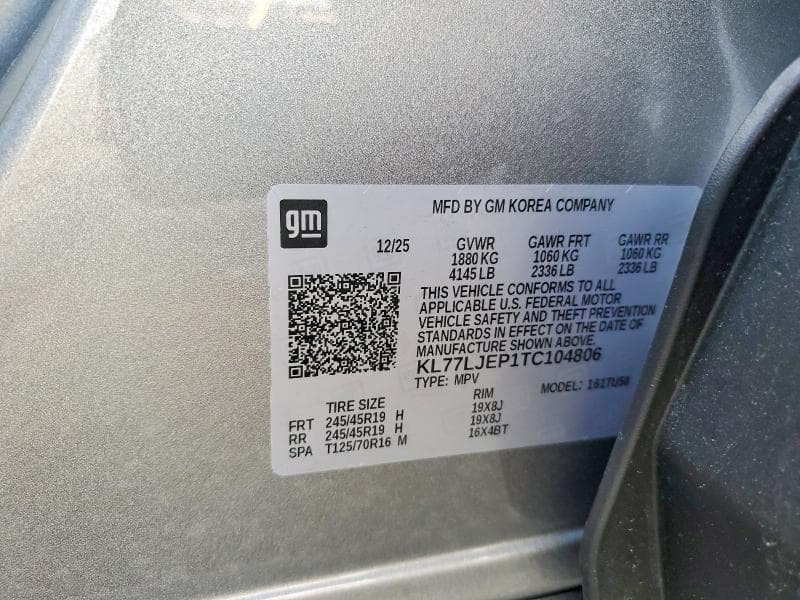 2026 CHEVROLET TRAX 2RS 2RS 14