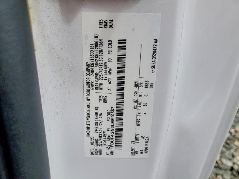 2020 FORD F450 SUPER DUTY 12