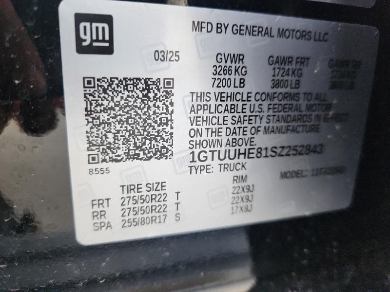 2025 GMC SIERRA K1500 DENALI ULTIMATE K1500 DENALI ULTIMATE 12