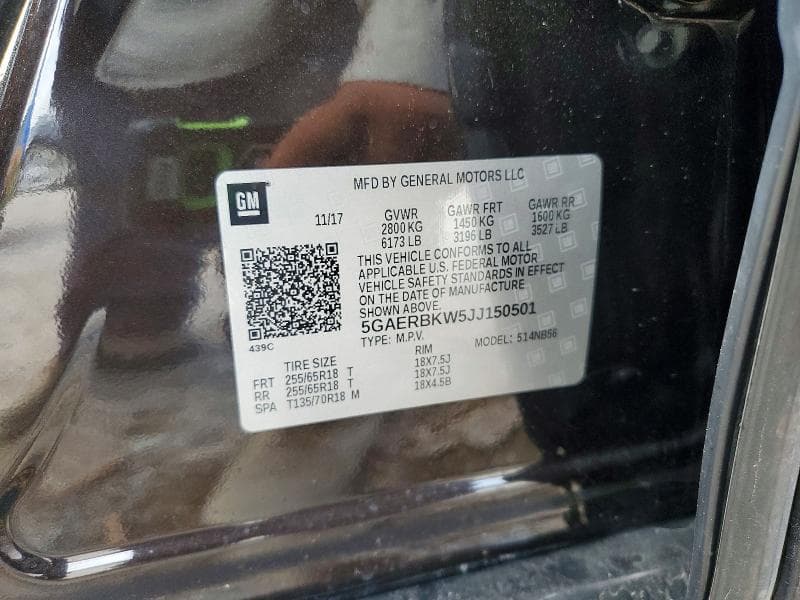 2018 BUICK ENCLAVE ESSENCE 14