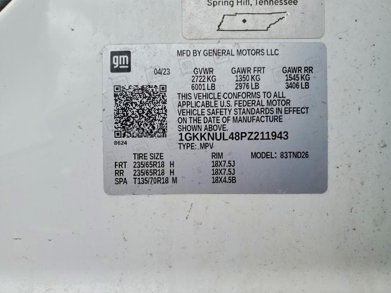 2023 GMC ACADIA SLT 13