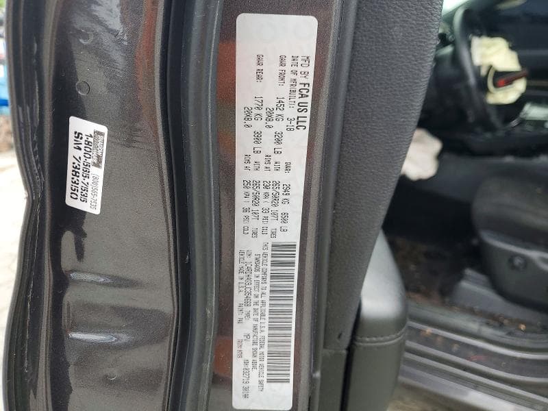 2018 DODGE DURANGO SXT 14