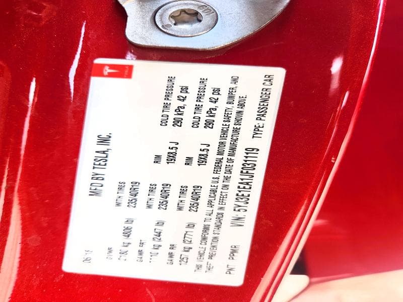 2018 TESLA MODEL 3 12