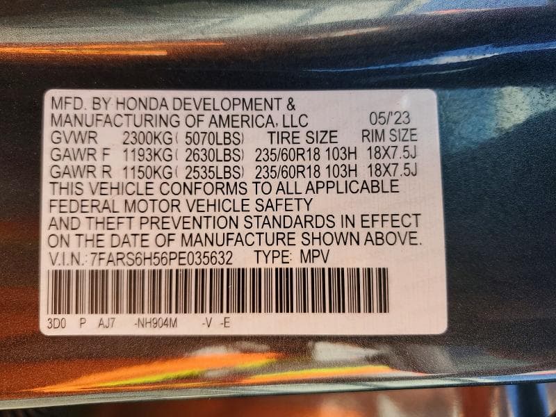 2023 HONDA CR-V SPORT 14