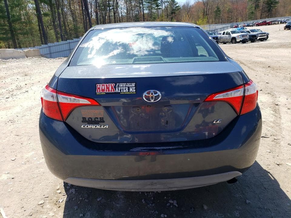 2016 TOYOTA COROLLA LE LE 6