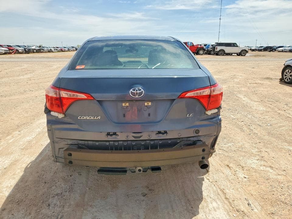 2017 TOYOTA COROLLA LE 6