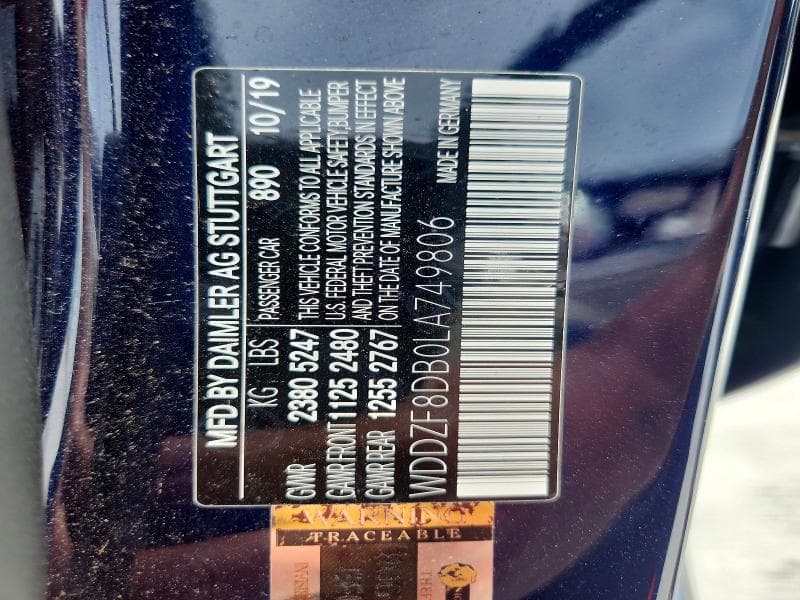 2020 MERCEDES-BENZ E 350 350 13