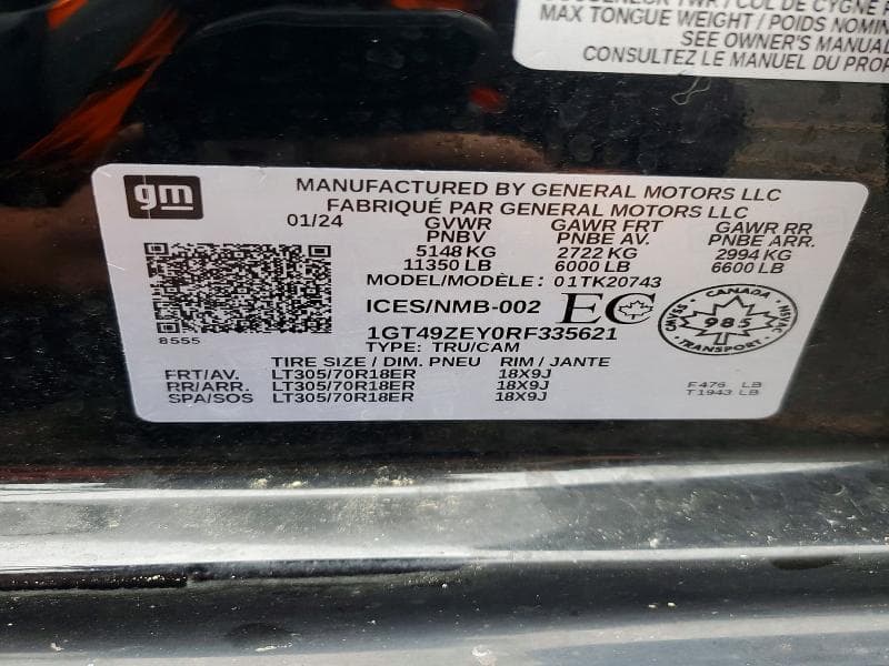 2024 GMC SIERRA K2500 AT4X 12