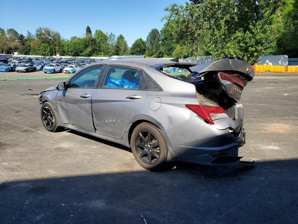 2023 HYUNDAI ELANTRA BLUE 3