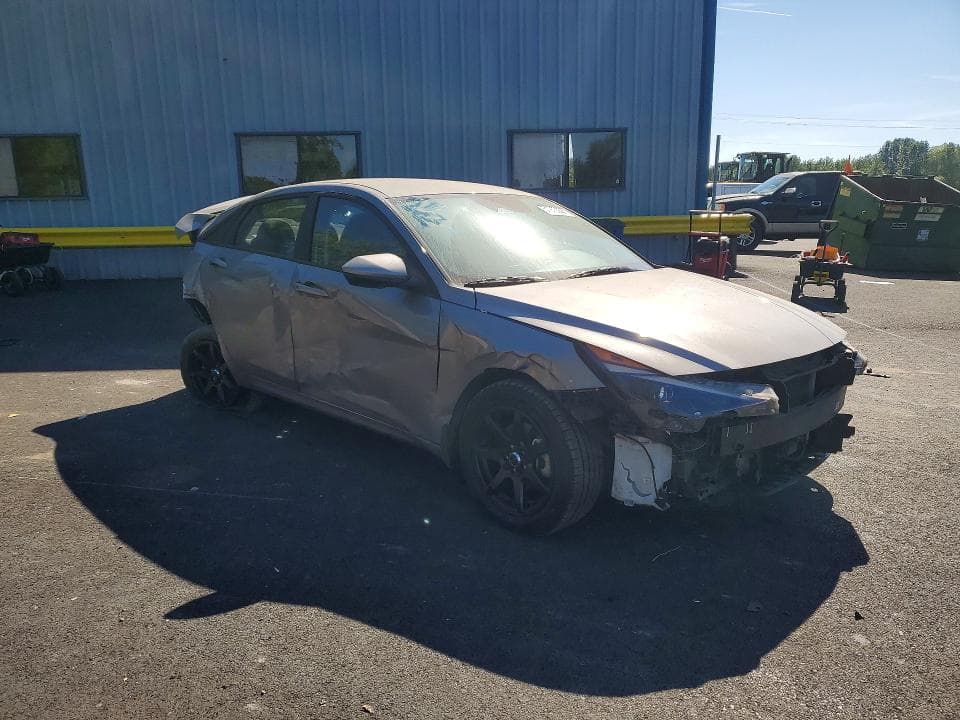 2023 HYUNDAI ELANTRA BLUE 5