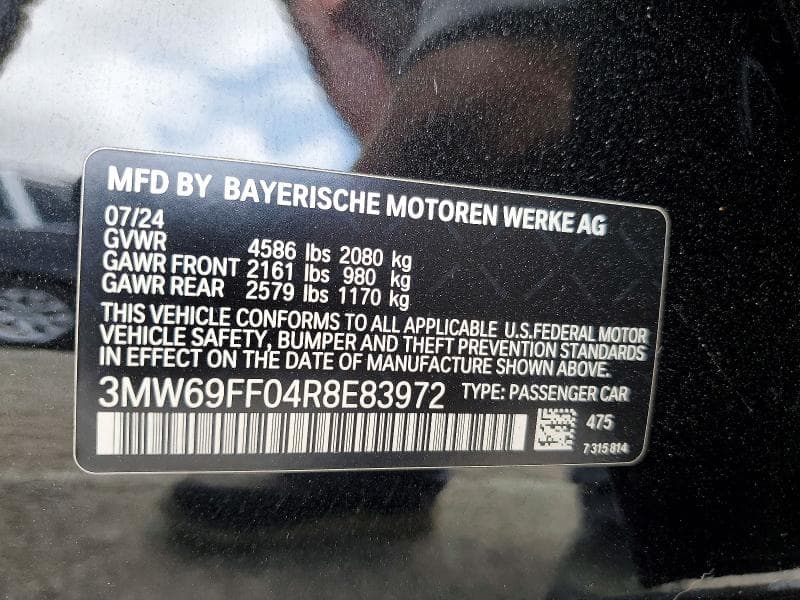2024 BMW 330I 12
