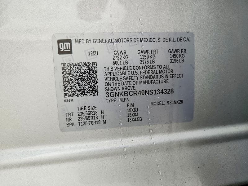 2022 CHEVROLET BLAZER 2LT 2LT 13