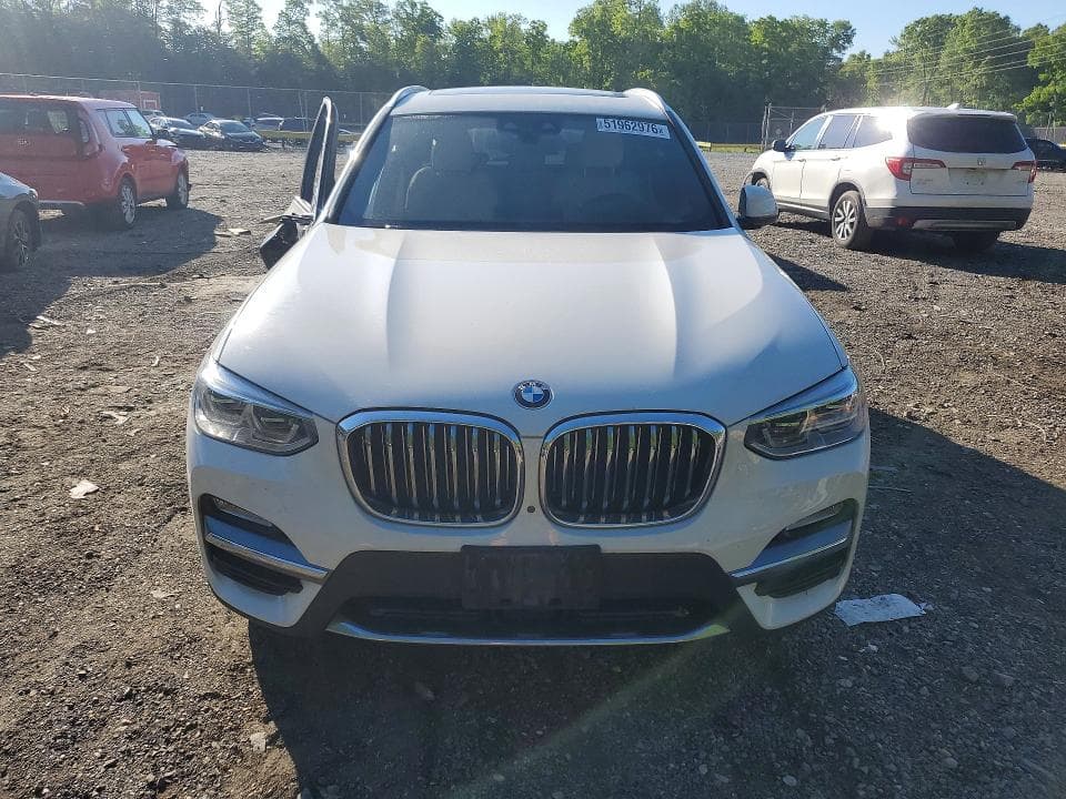 2018 BMW X3 XDRIVE30I XDRIVE30I 5