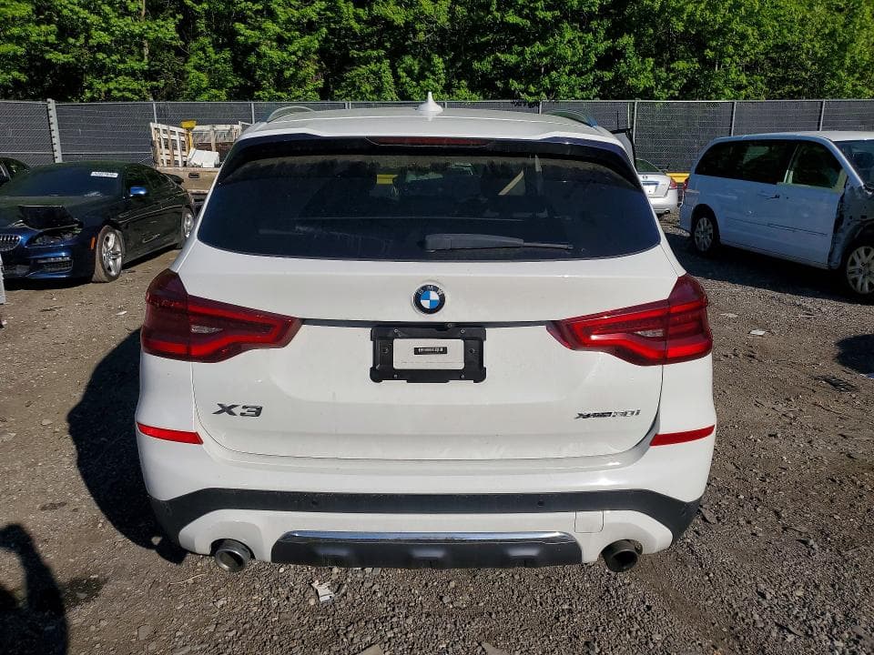 2018 BMW X3 XDRIVE30I XDRIVE30I 6