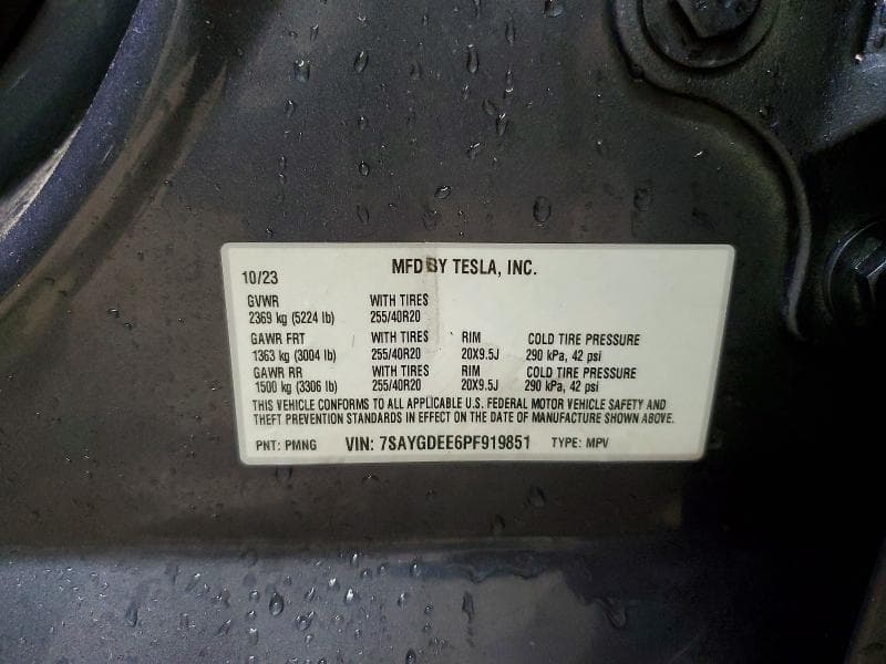 2023 TESLA MODEL Y 12