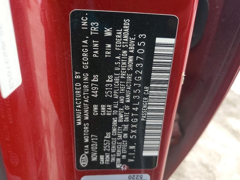 2018 KIA OPTIMA S 13