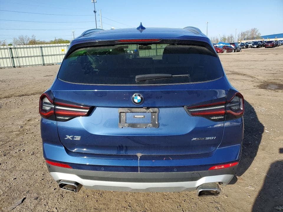 2022 BMW X3 XDRIVE30I 6