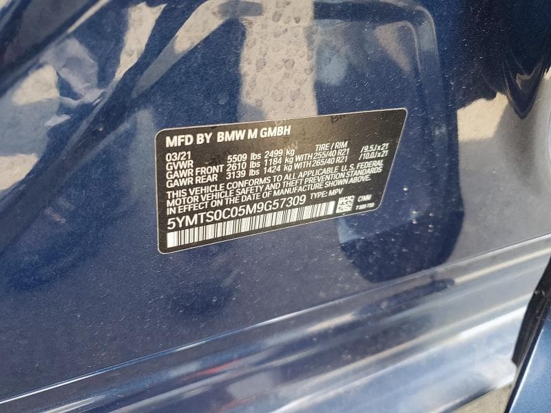2021 BMW X3 M COMPETITION M COMPETITION 13