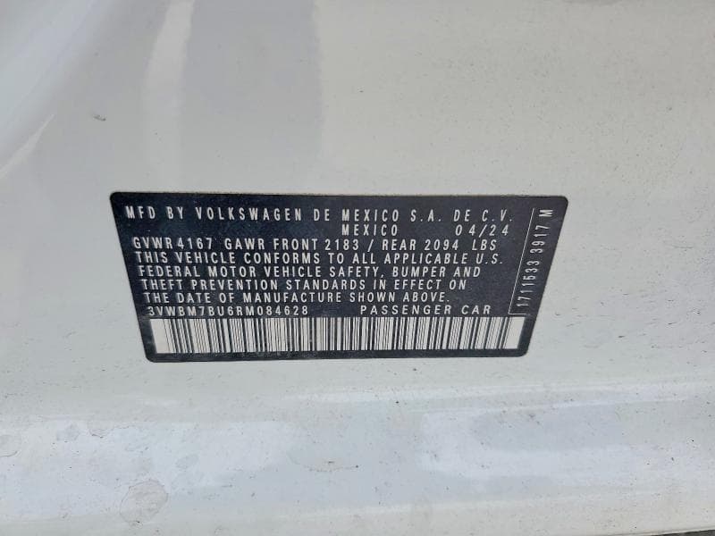 2024 VOLKSWAGEN JETTA SPORT SPORT 13