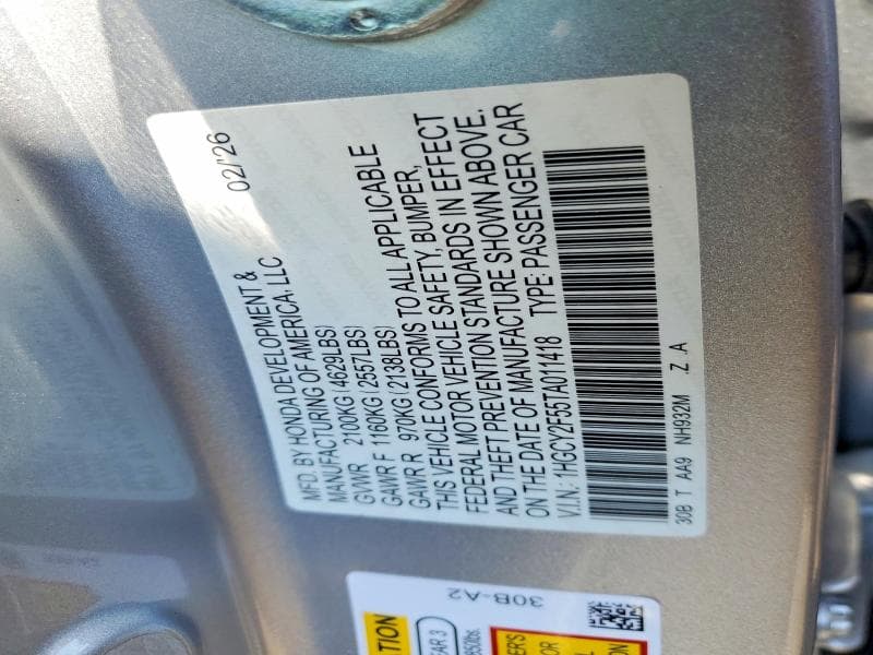 2026 HONDA ACCORD HYBRID SPORT 12