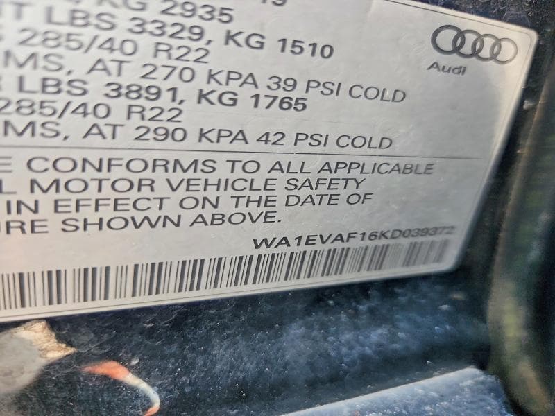 2019 AUDI Q8 PREMIUM PLUS S-LINE 13