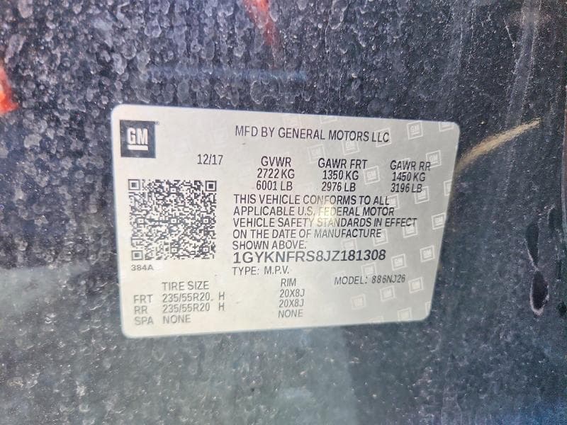2018 CADILLAC XT5 PREMIUM LUXURY 13
