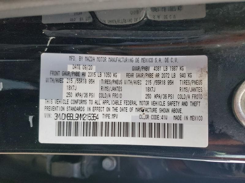 2021 MAZDA CX-30 SELECT SELECT 13