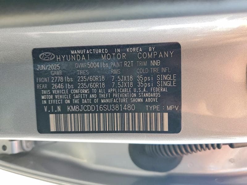 2025 HYUNDAI TUCSON SEL CONVENIENCE SEL CONVENIENCE 13