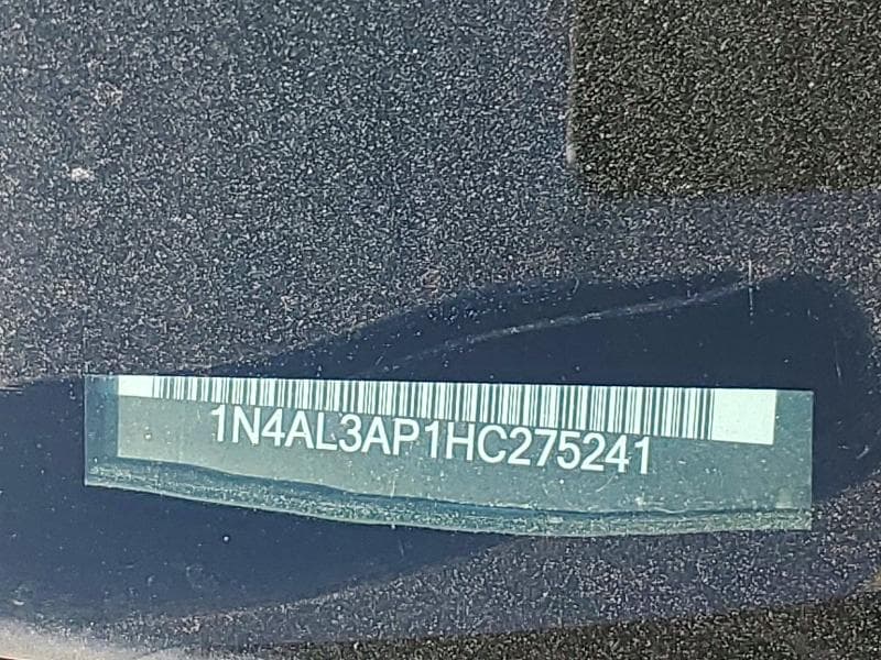 2017 NISSAN ALTIMA 2.5 SL 13