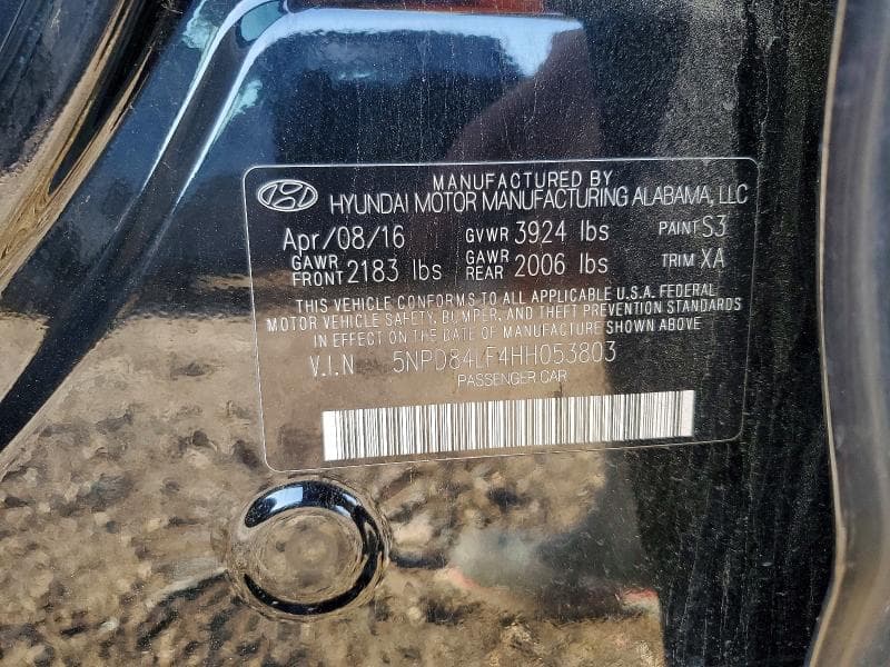 2017 HYUNDAI ELANTRA SE SE 12