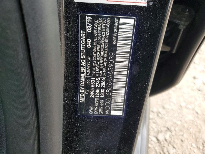 2019 MERCEDES-BENZ E AMG 53 4MATIC 12
