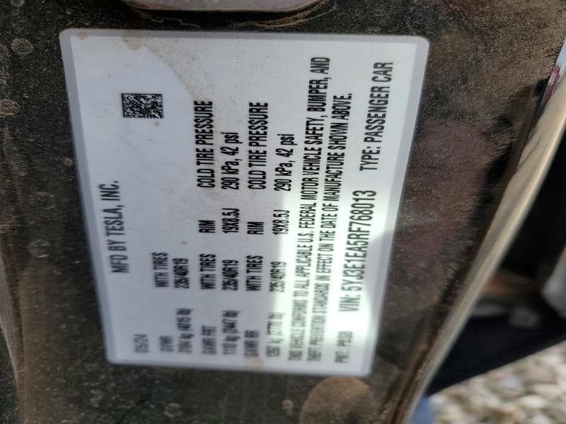 2024 TESLA MODEL 3 12