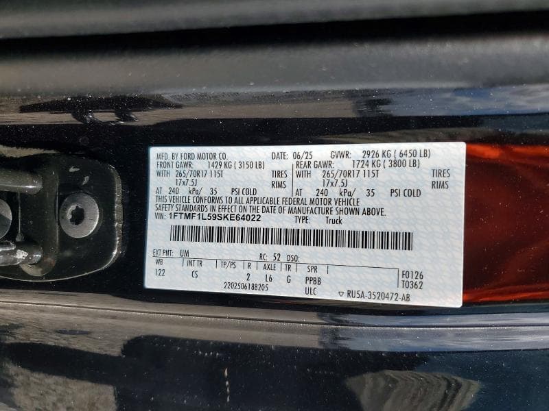 2025 FORD F150 XL 13
