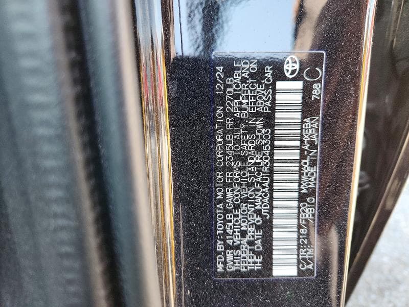 2024 TOYOTA PRIUS LE 13