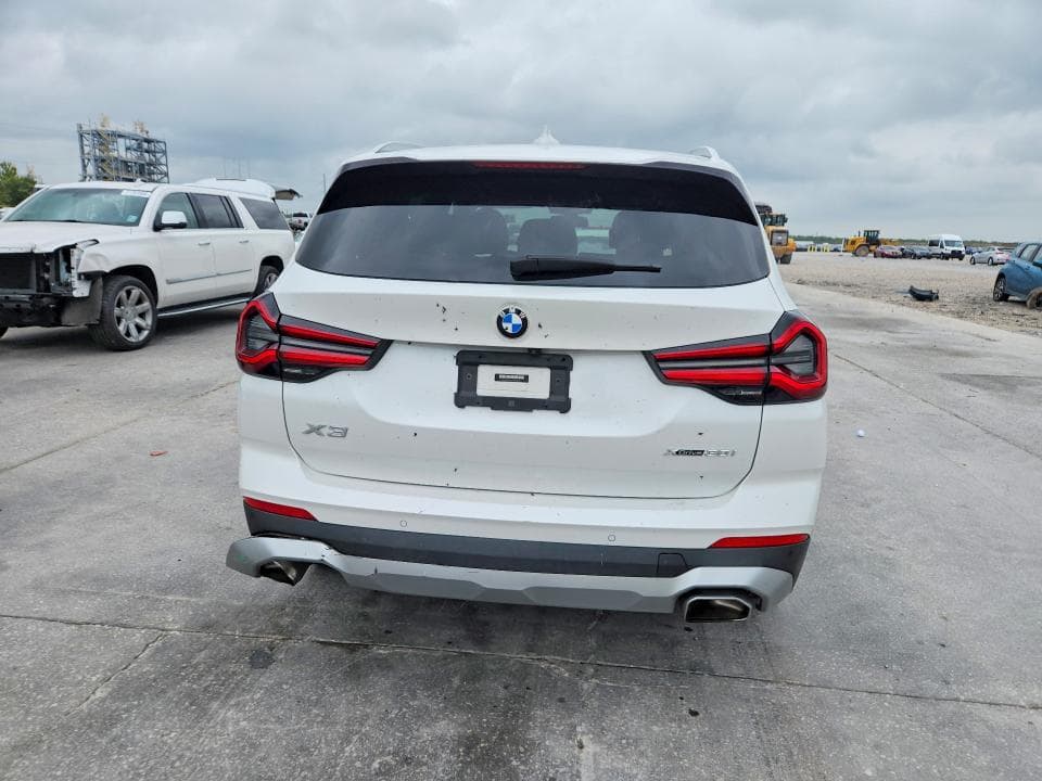 2022 BMW X3 XDRIVE30I 6