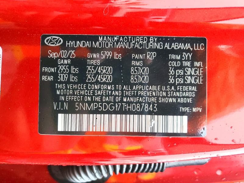 2026 HYUNDAI SANTA FE CALLIGRAPHY 14