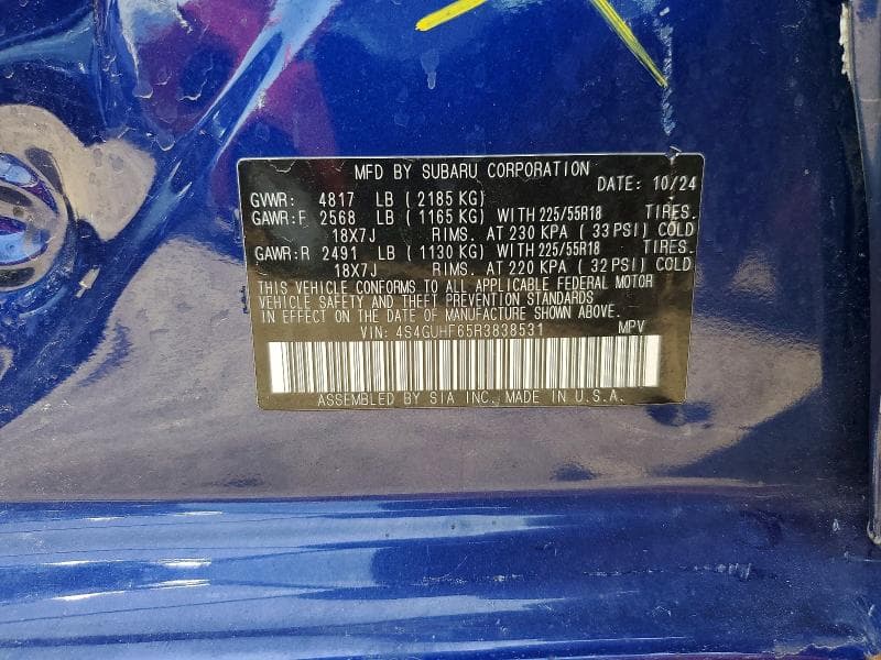 2024 SUBARU CROSSTREK SPORT 13