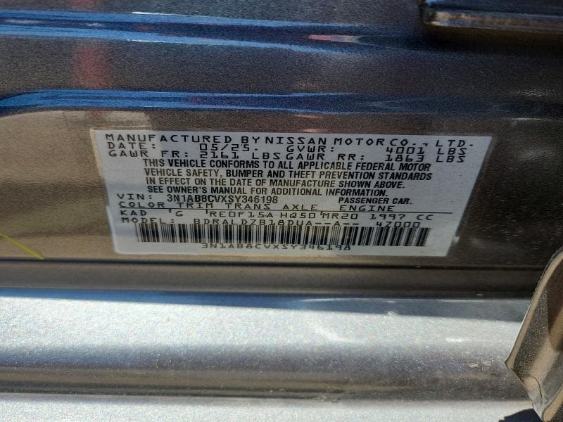 2025 NISSAN SENTRA SV 12