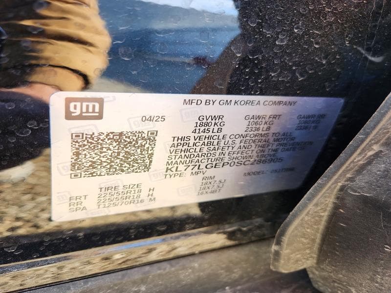 2025 CHEVROLET TRAX 1RS 1RS 12