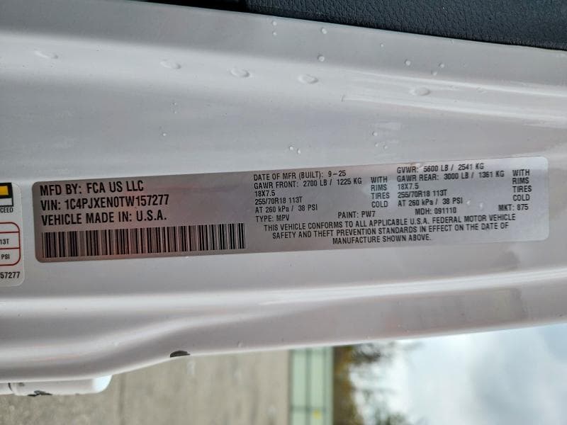 2026 JEEP WRANGLER SAHARA SAHARA 14