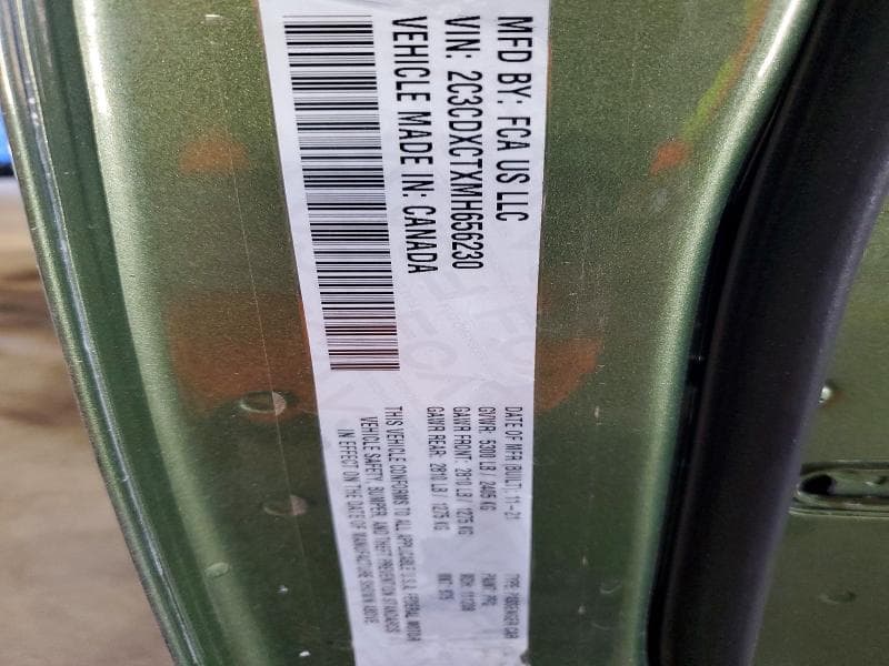 2021 DODGE CHARGER R/T RWD 12