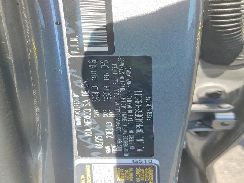 2025 KIA K4 EX EX 13