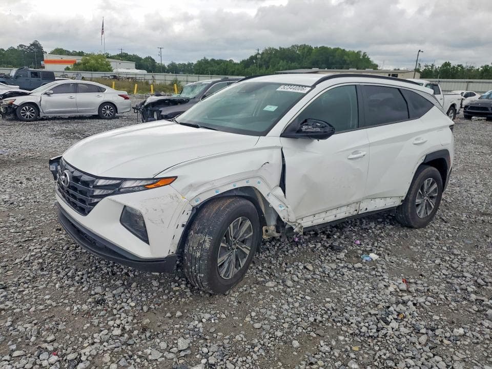 2022 HYUNDAI TUCSON BLUE - 1
