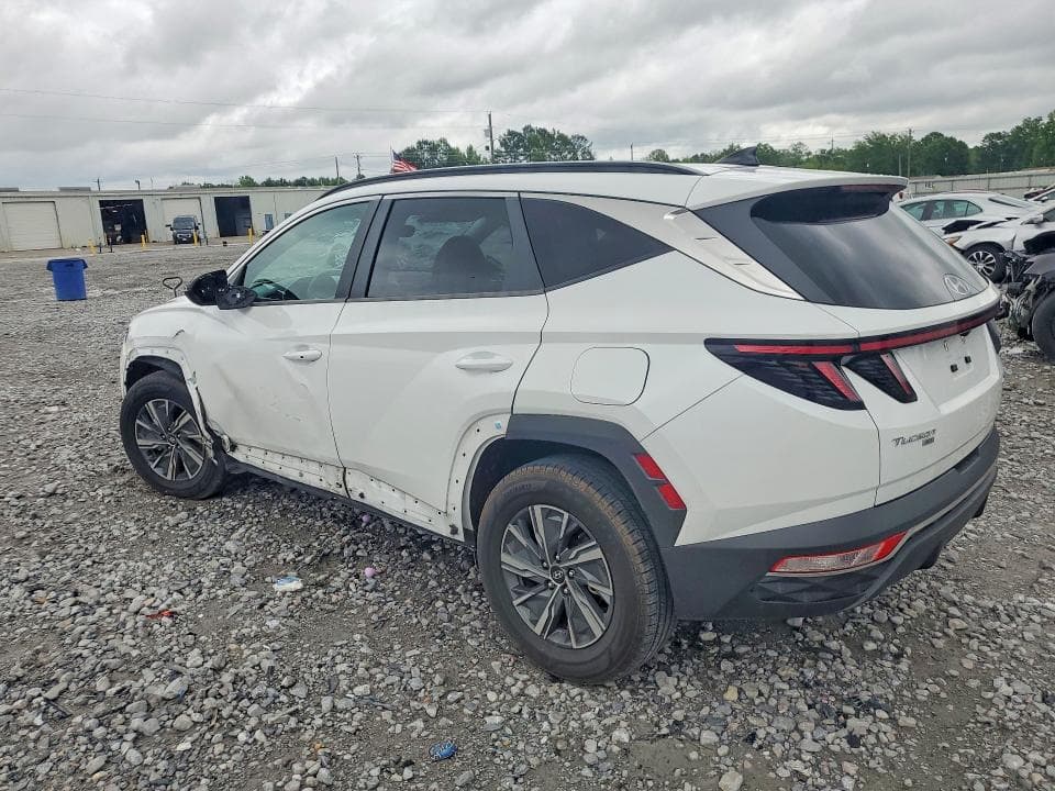 2022 HYUNDAI TUCSON BLUE 2