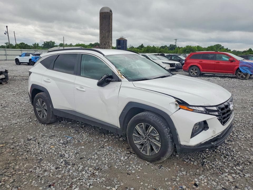 2022 HYUNDAI TUCSON BLUE 4