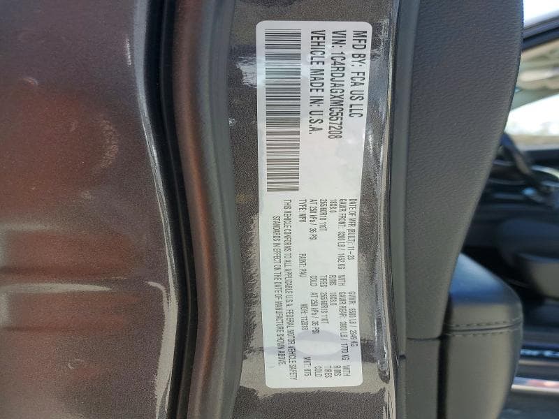 2021 DODGE DURANGO SXT 13